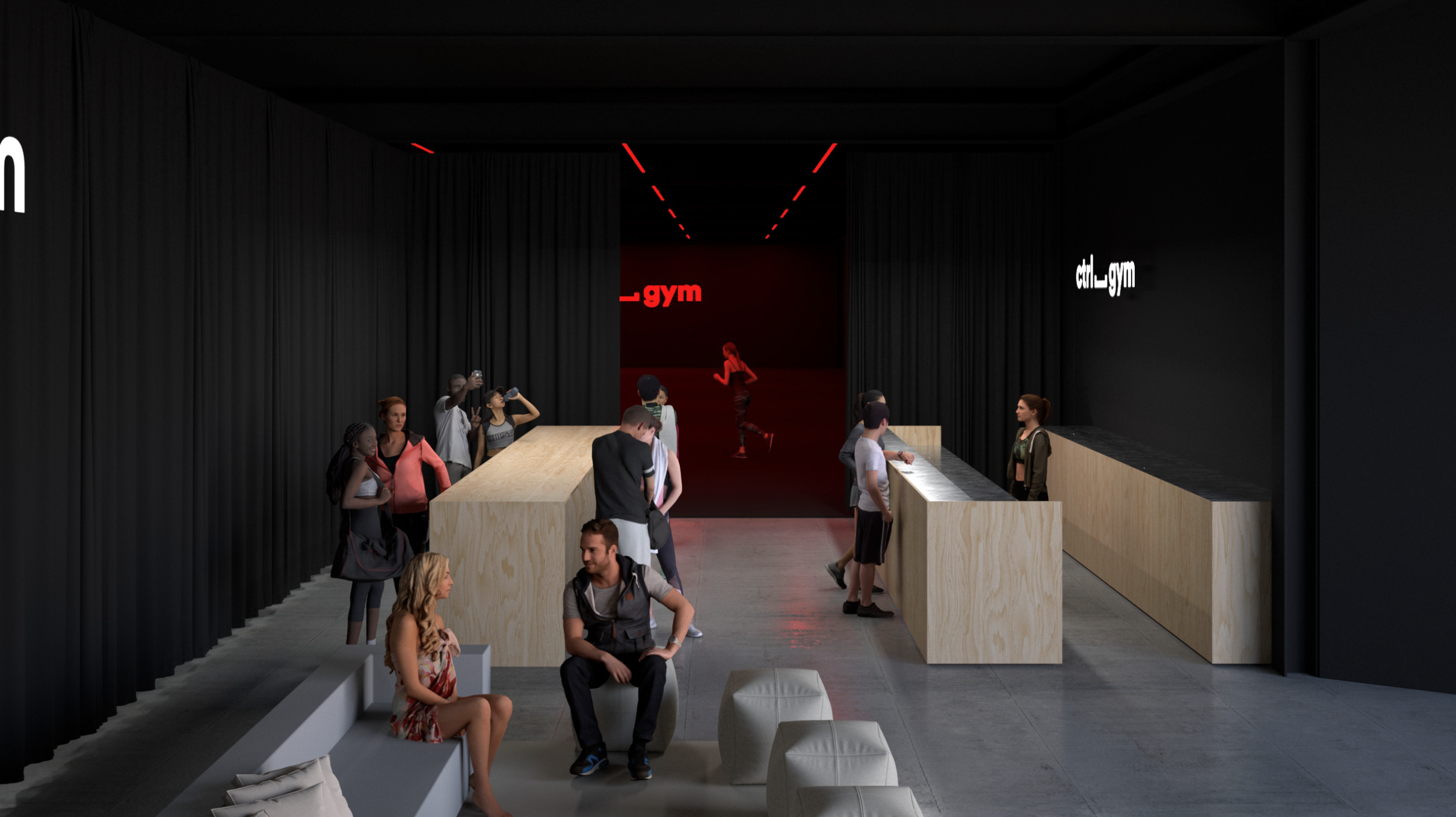 inkom CTRL Gym tweede locatie